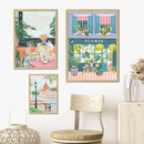 aquarelle-ville-c-ti-re-vue-commerciale-art-mural-d-cor-nordique-3.png
