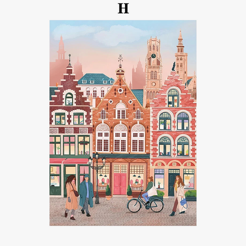 aquarelle-ville-c-ti-re-vue-commerciale-art-mural-d-cor-nordique-6.png