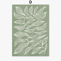 art mural sur toile avec feuilles de monstera pour décoration intérieure