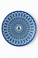Assiette céramique style européen motif élégant thé