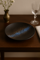 assiette céramique style japonais rétro pour pâtes cuisine