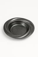 assiette creuse retro inox pour salade pates dessert