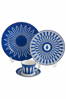 assiette europeenne luxueuse motif sceau pour teatime dimsum