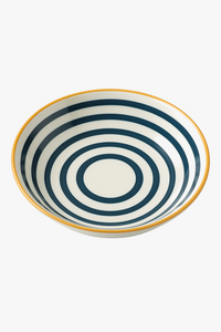 Assiette japonaise en porcelaine profonde 18 cm