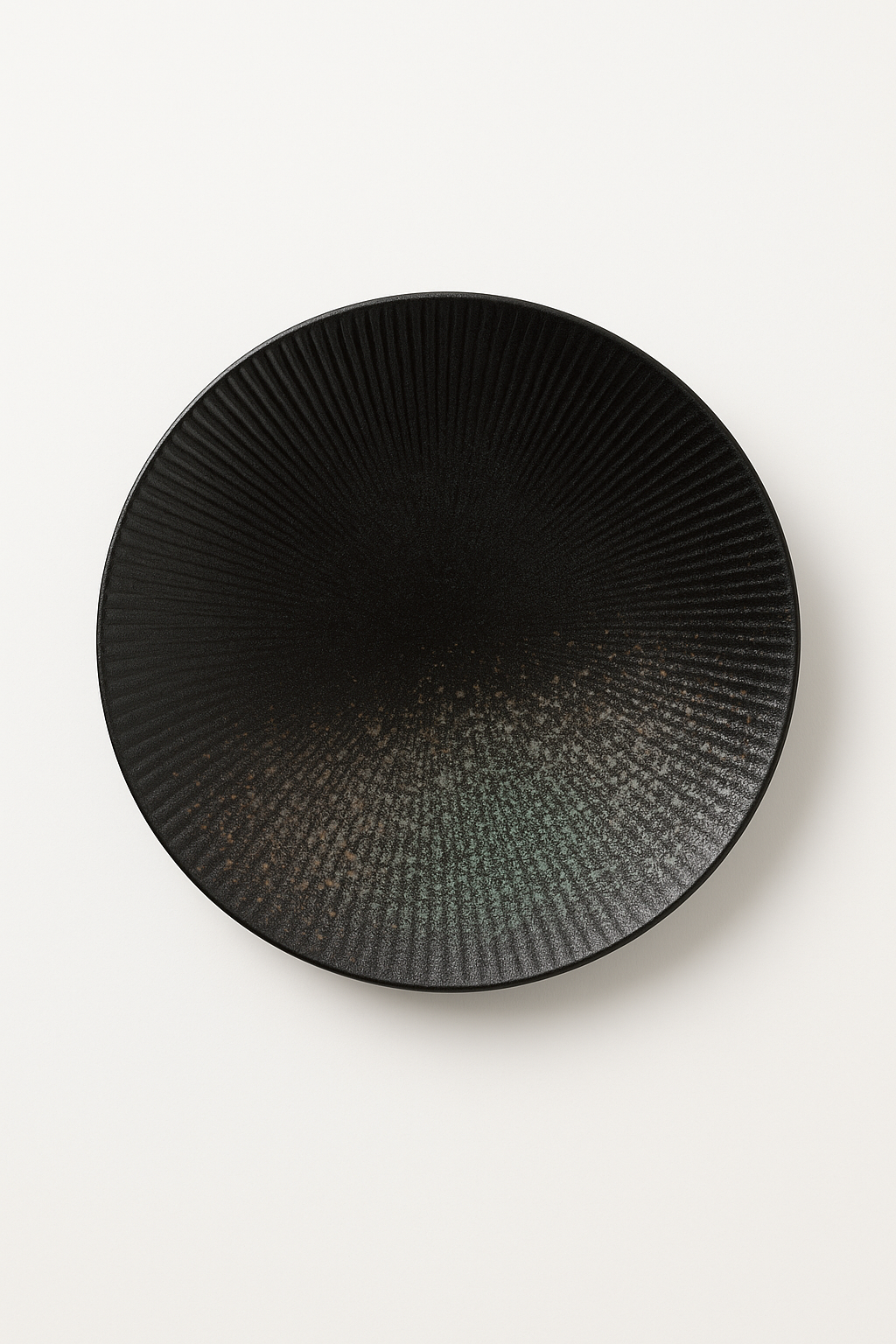 Assiette plate céramique style japonais rétro pour pâtes