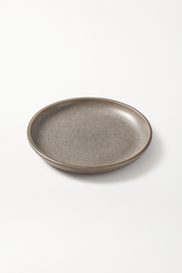 Assiettes inox style industriel retro plateaux cafe