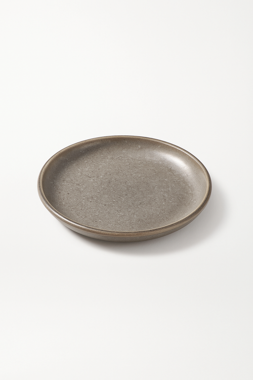 Assiettes inox style industriel retro plateaux cafe