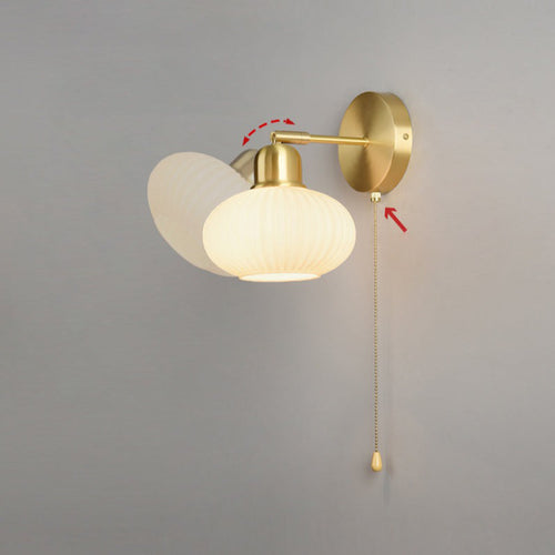 Applique murale LED avec abat-jour blanc Japan - vue 6 sur 7