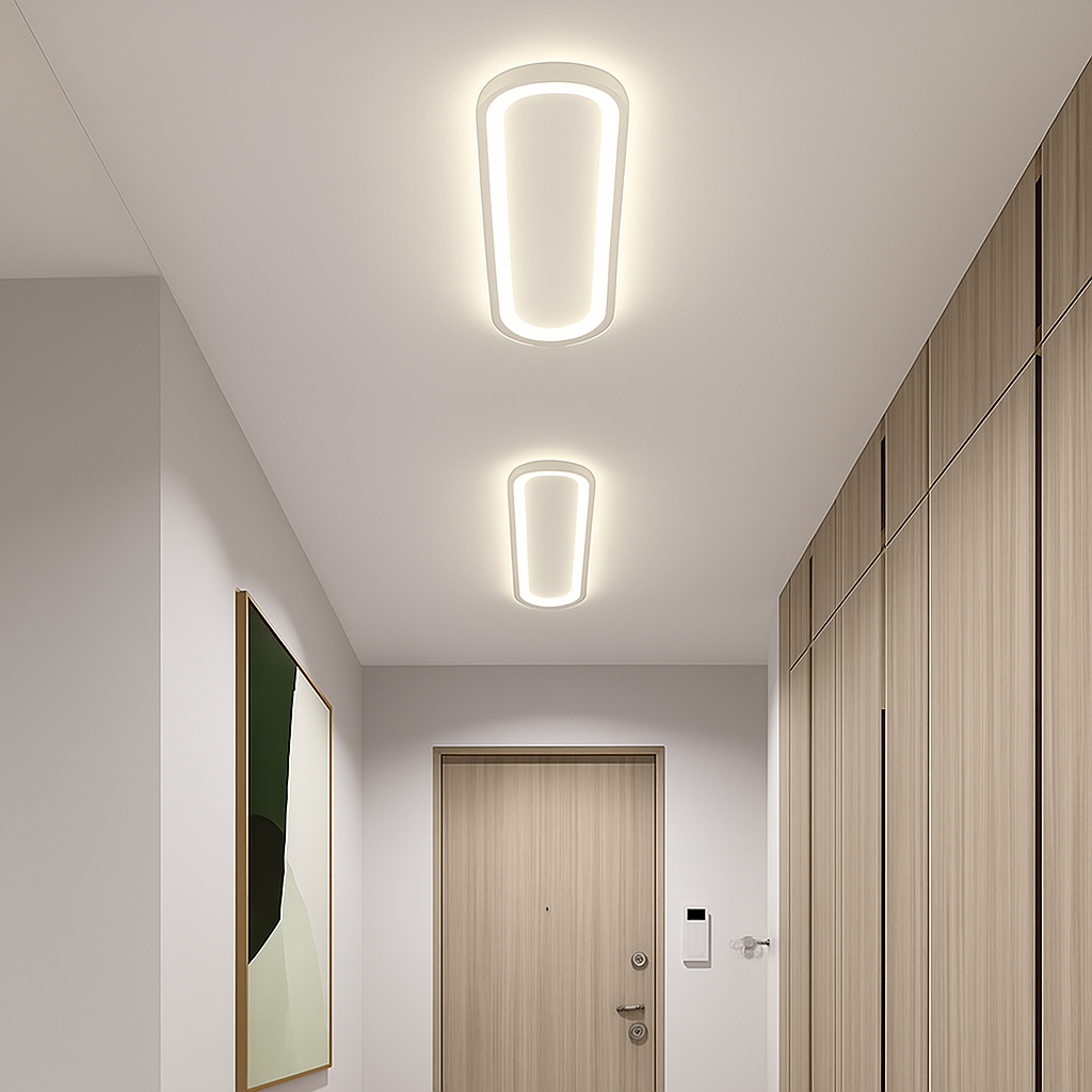 Bande LED moderne plafonniers éclairage intérieur pour chambre robuste couloir porche salon lampes maison Lustre décorer - vue 5 sur 20