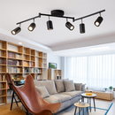 Barre de spots moderne en tube Art