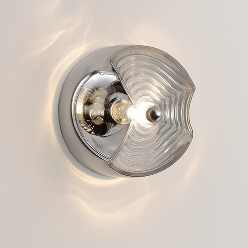 Bauhaus Glass Wall Lamp with the Effect on the Wall Clear Smoke Gray Amber Sconce Living Room Decorative Wall Light Hotel Aisle - vue 3 sur 9