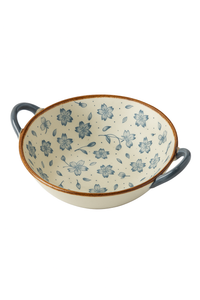 Bol a nouilles japonais ceramique floral 19 cm