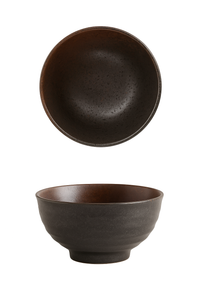 bol céramique forme corne style japonais 5 pouces