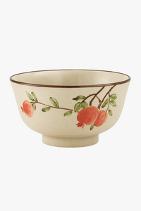Bol ceramique retro style idyllique pour riz soupe