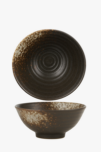 bol en céramique forme corne style japonais créatif