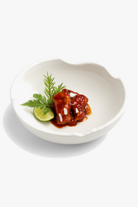 Bol irregulier ceramique epaisse style restaurant cuisine moderne