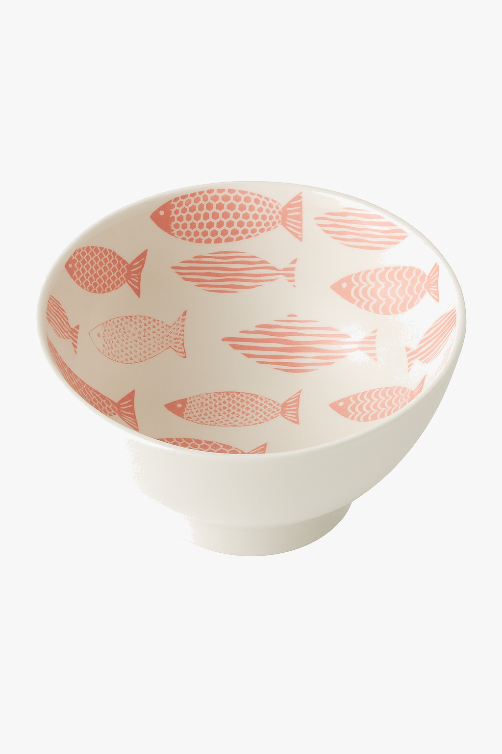 Bol ramen japonais en céramique motif floral 12l