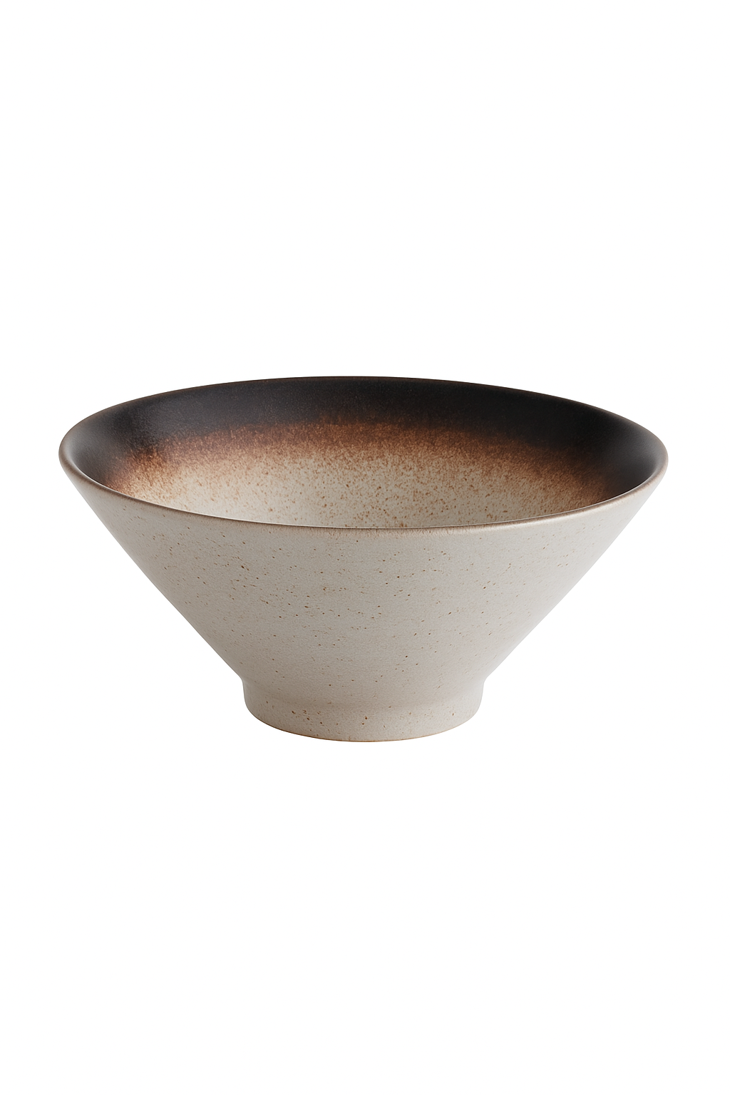 Bol ramen japonais en céramique style artisanal - vue 2 sur 2
