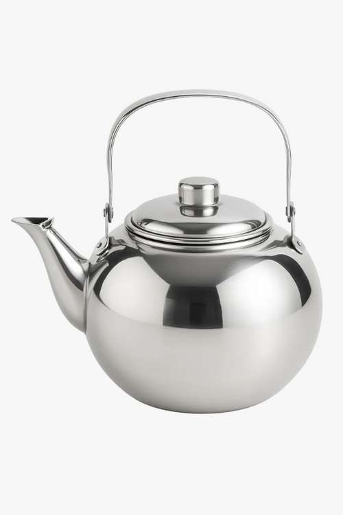 Bouilloire théière acier inoxydable avec infuseur 1l