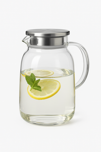 Bouilloire verre borosilicate grande capacité résistante chaleur