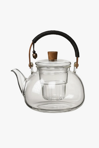 Bouilloire verre résistante chaleur thé moderne 1l
