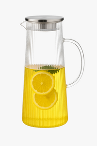 Bouilloire verre transparent résistante chaleur boissons froides poignée