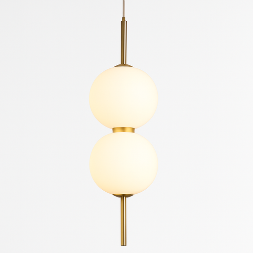 Boule de verre suspension pour chambre chevet lampe suspendue lustres de plafond éclairage moderne décoration entrée Luminaire Led - vue 9 sur 10