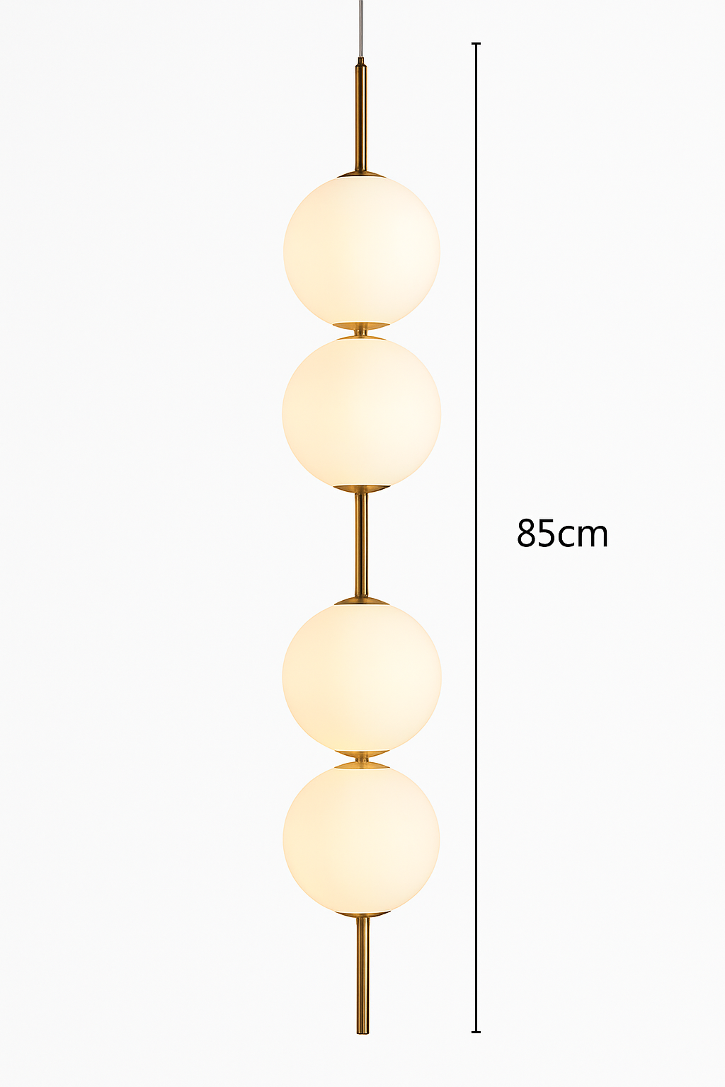 Boule de verre suspension pour chambre chevet lampe suspendue lustres de plafond éclairage moderne décoration entrée Luminaire Led - vue 10 sur 10