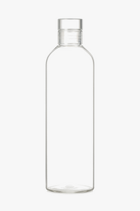 Bouteille eau verre réutilisable avec couvercle étanche