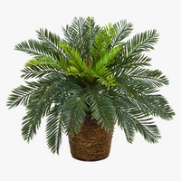 branche de palmier artificielle pour décoration tropicale et festive