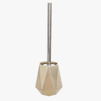 brosse de toilette en silicone avec support mural ou sur pied