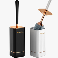 brosse en silicone avec support pour nettoyage moderne et durable
