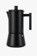 Cafetière italienne induction acier inoxydable design classique