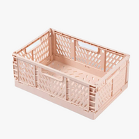 caisse de rangement pliable empilable pour la maison