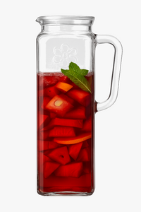 Carafe verre avec poignée et couvercle 12l