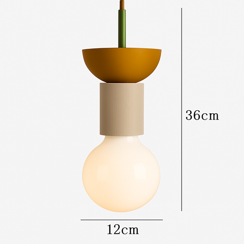 Couleur nordique bois suspension LED lumière cuisine suspension lampe Restaurant plafond lustre Luminaire chambre maison déco Luminaire - vue 14 sur 15