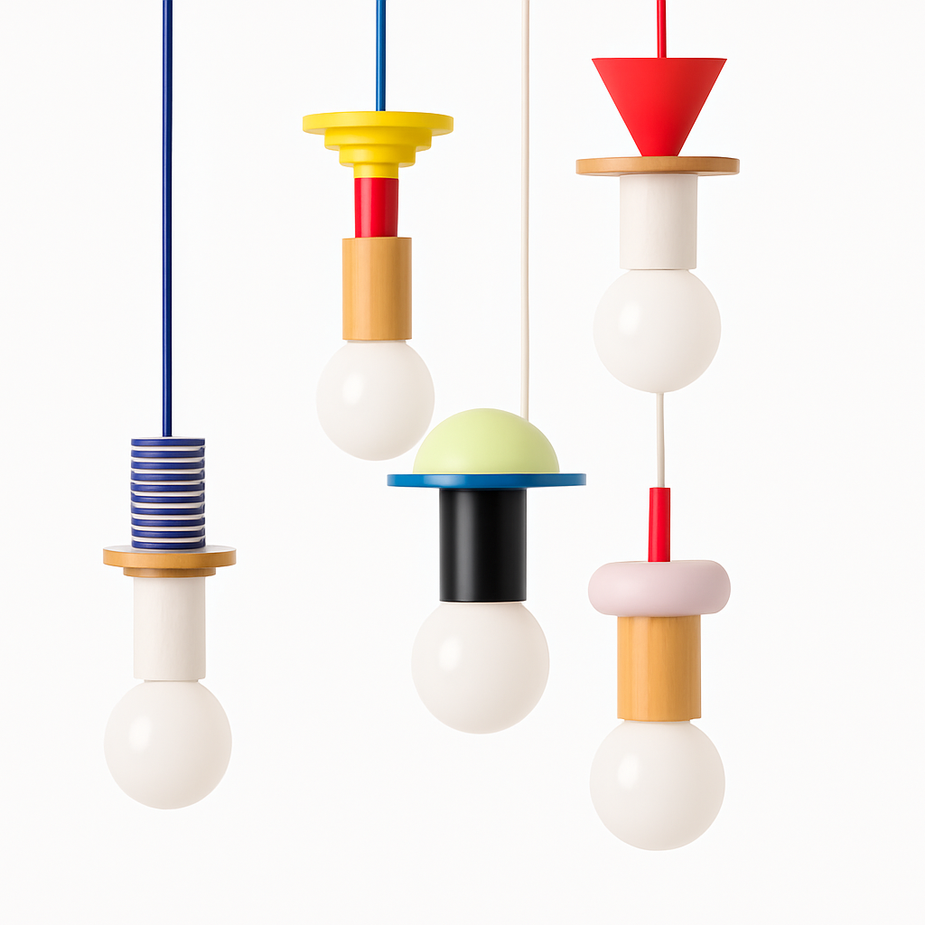 Couleur nordique bois suspension LED lumière cuisine suspension lampe Restaurant plafond lustre Luminaire chambre maison déco Luminaire - vue 5 sur 15