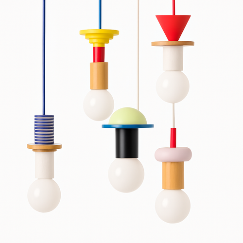 Couleur nordique bois suspension LED lumière cuisine suspension lampe Restaurant plafond lustre Luminaire chambre maison déco Luminaire - vue 6 sur 15