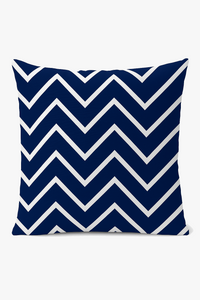 coussin bleu marine géométrique pour un intérieur élégant