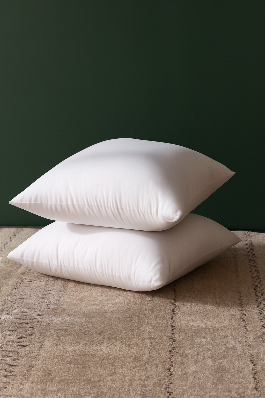 coussin classique 45x45cm en coton doux pour le confort - vue 3 sur 7