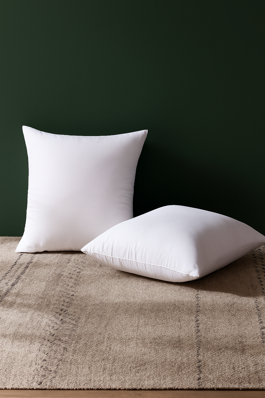 coussin classique 45x45cm en coton doux pour le confort - vue 4 sur 7
