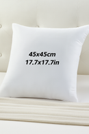 coussin classique 45x45cm en coton doux pour le confort