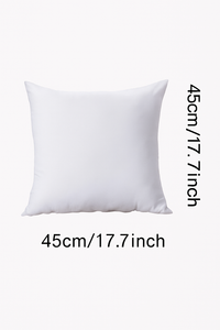 coussin classique 45x45cm en coton doux pour le confort