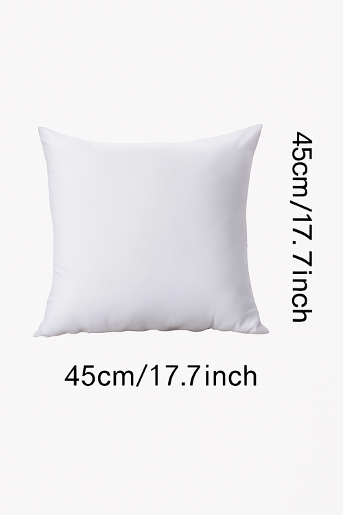 coussin classique 45x45cm en coton doux pour le confort