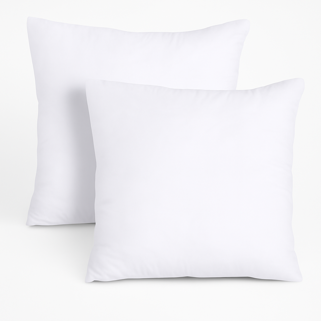 coussin décoratif carré en coton doux 45x45 cm pour lit ou canapé - vue 6 sur 6