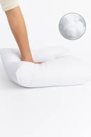 coussin décoratif carré en coton doux 45x45 cm pour lit ou canapé
