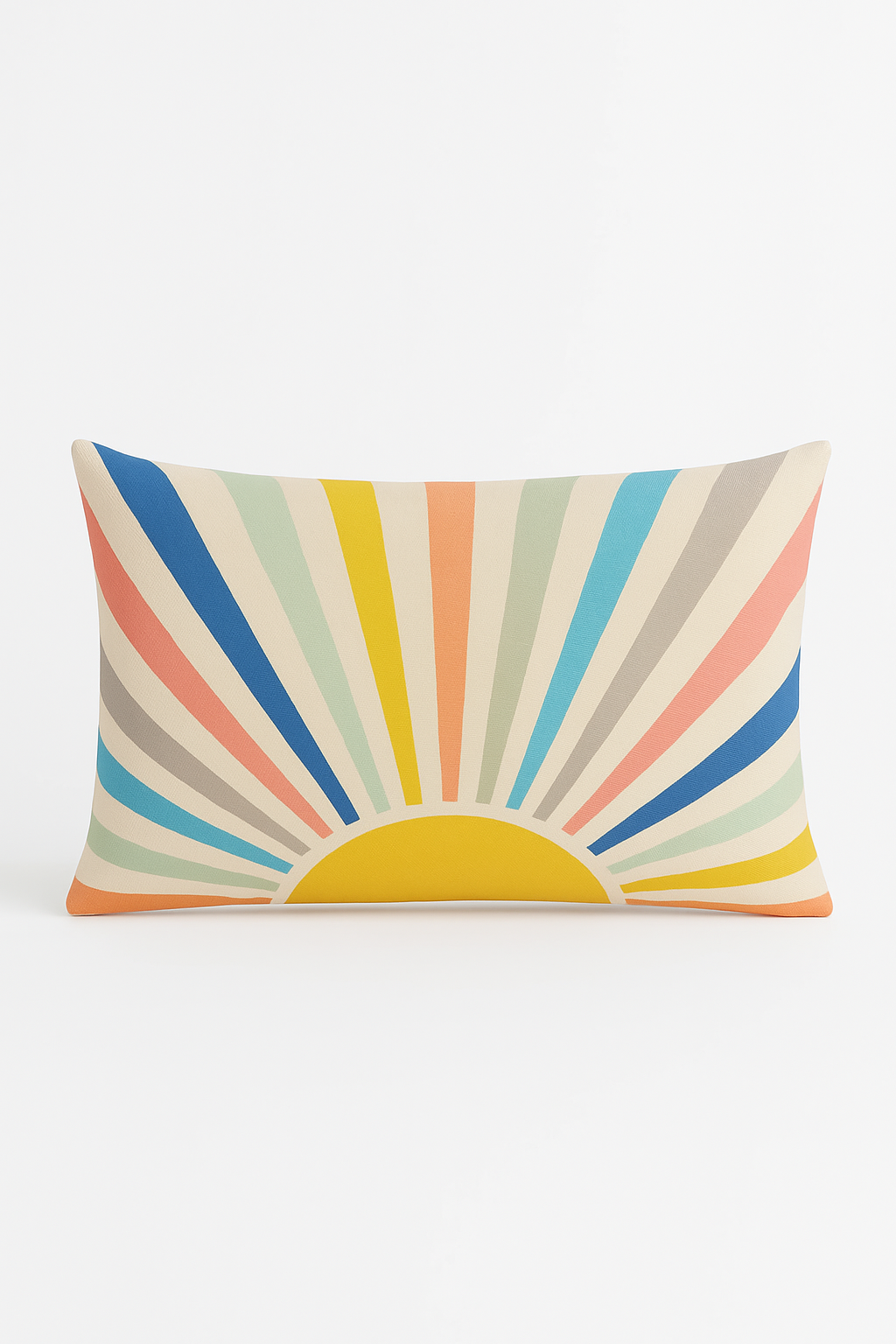 coussin lombaire géométrique abstrait double face décoratif