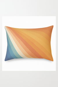 coussin lombaire géométrique abstrait double face décoratif