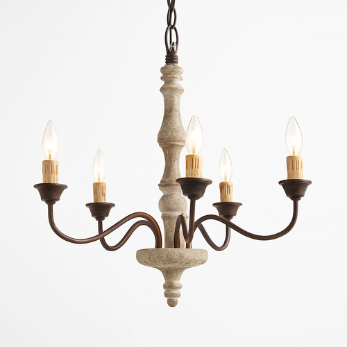 Créatif américain rétro français bois lustre Restaurant chez l'habitant chambre lampe nordique maison salon cuisine suspension lampe - vue 2 sur 7