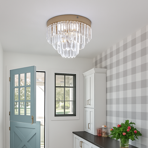 Cristal K9 LED plafonnier moderne suspension lumière maison déco suspendus luminaires cuisine salle à manger salon lustre lampes - vue 3 sur 8